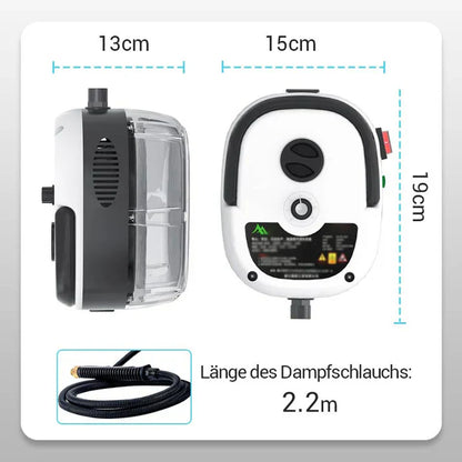 Tragbarer Hochtemperatur-Dampfreiniger mit Druckbeaufschlagung